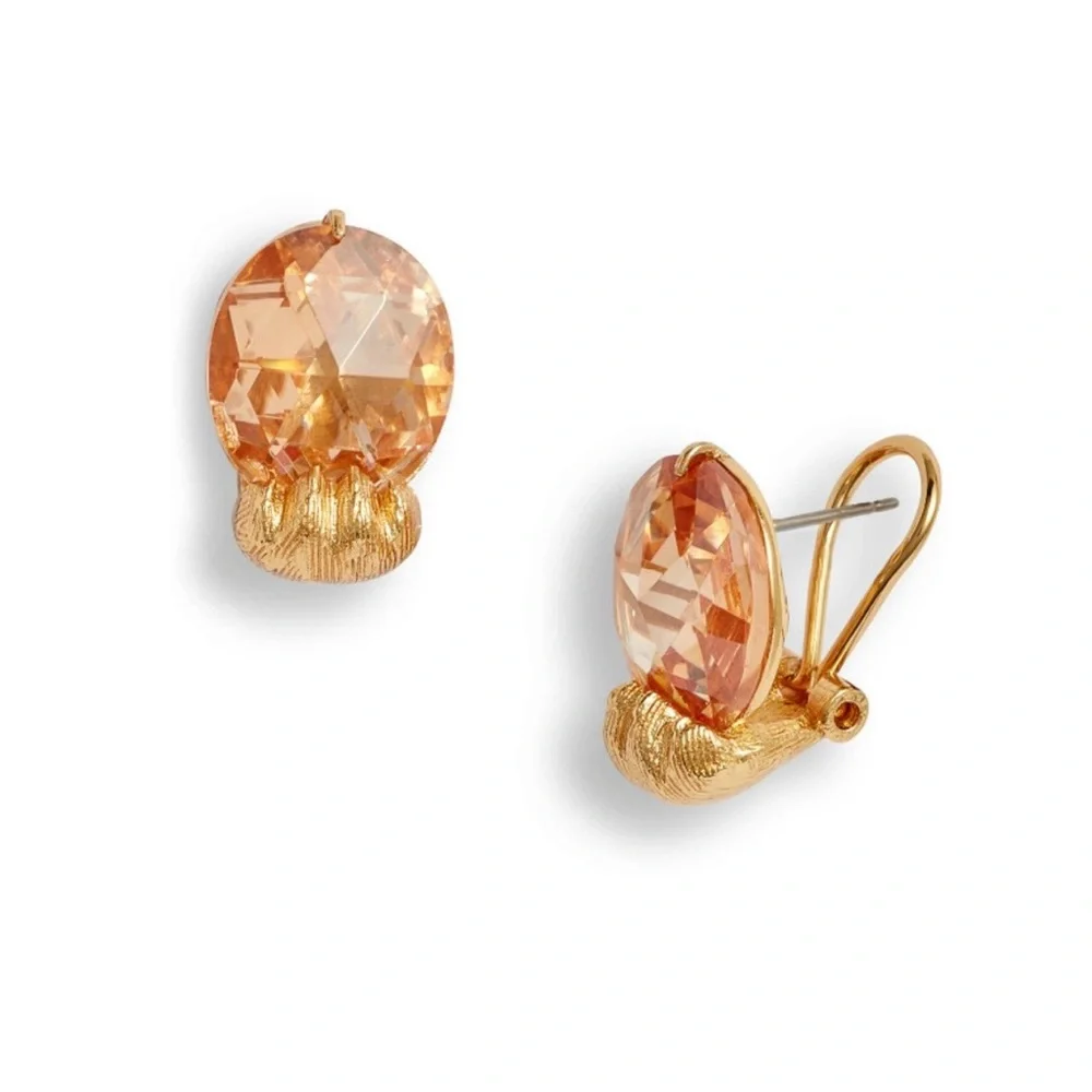 KATE SPADE House Cat Paw Stud Earrings NWT